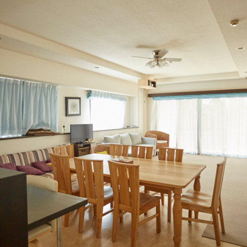 【Scallop(A)】｜気持ちよい海風が通る♪広々リビング