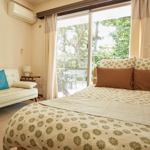 【Scallop(A)】｜気持ちよい風が吹き抜ける寝室。