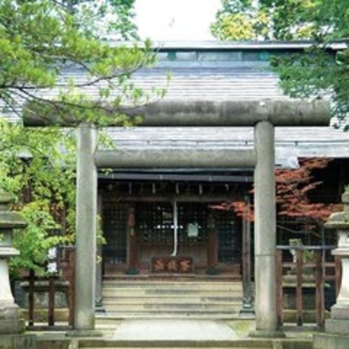 上杉鷹山を祀る松岬神社