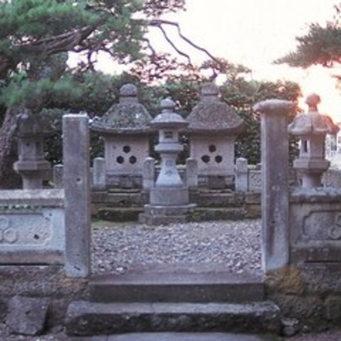 直江兼継を祀る林泉寺