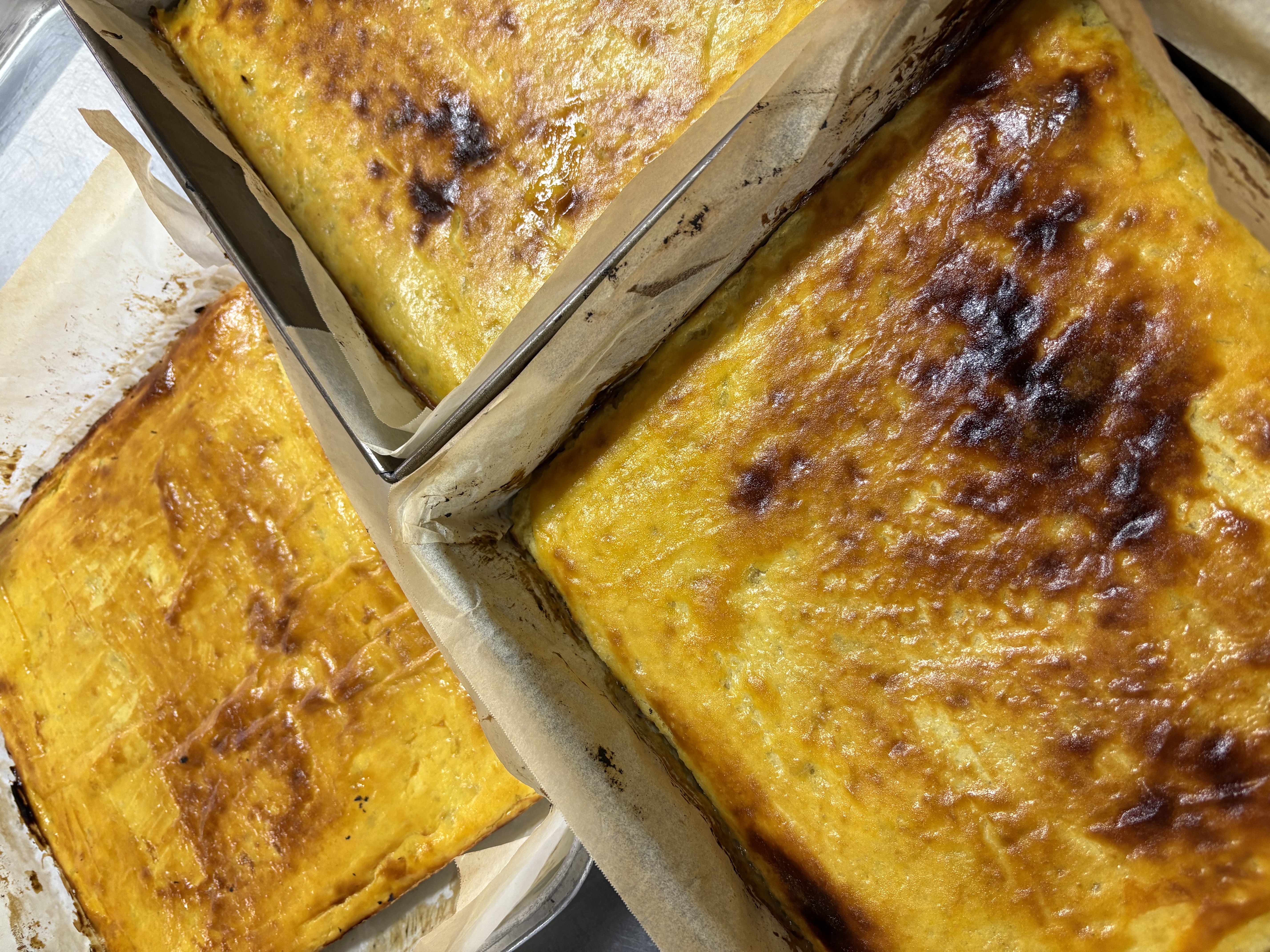 お料理にお出しする手作りのスイートポテト