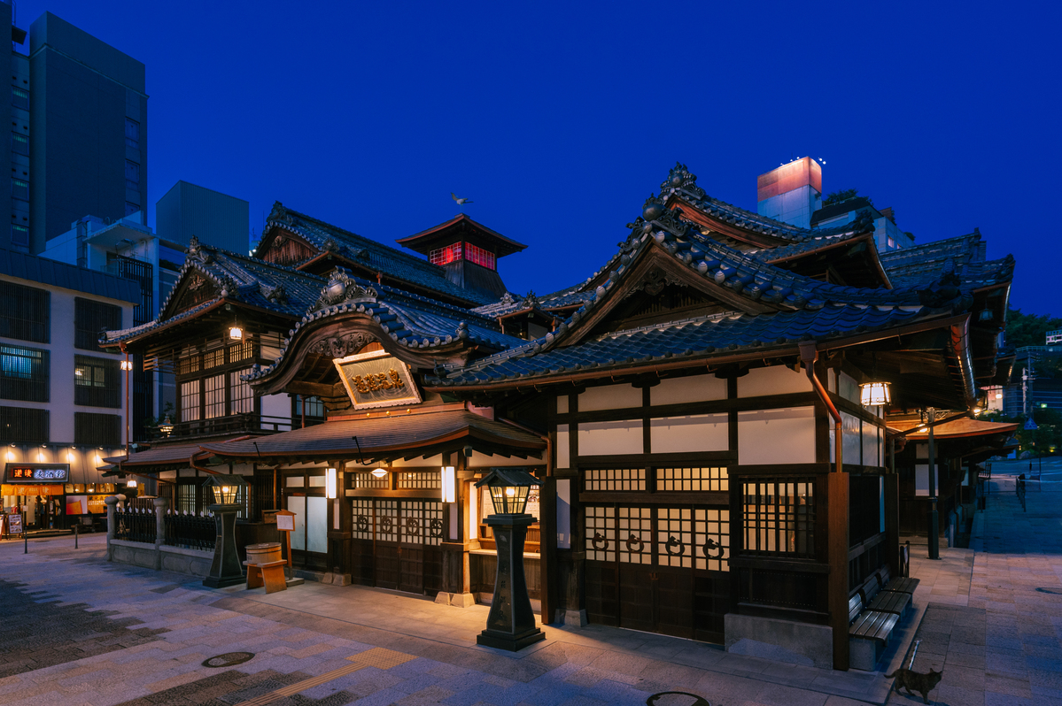 道後温泉本館－夜－