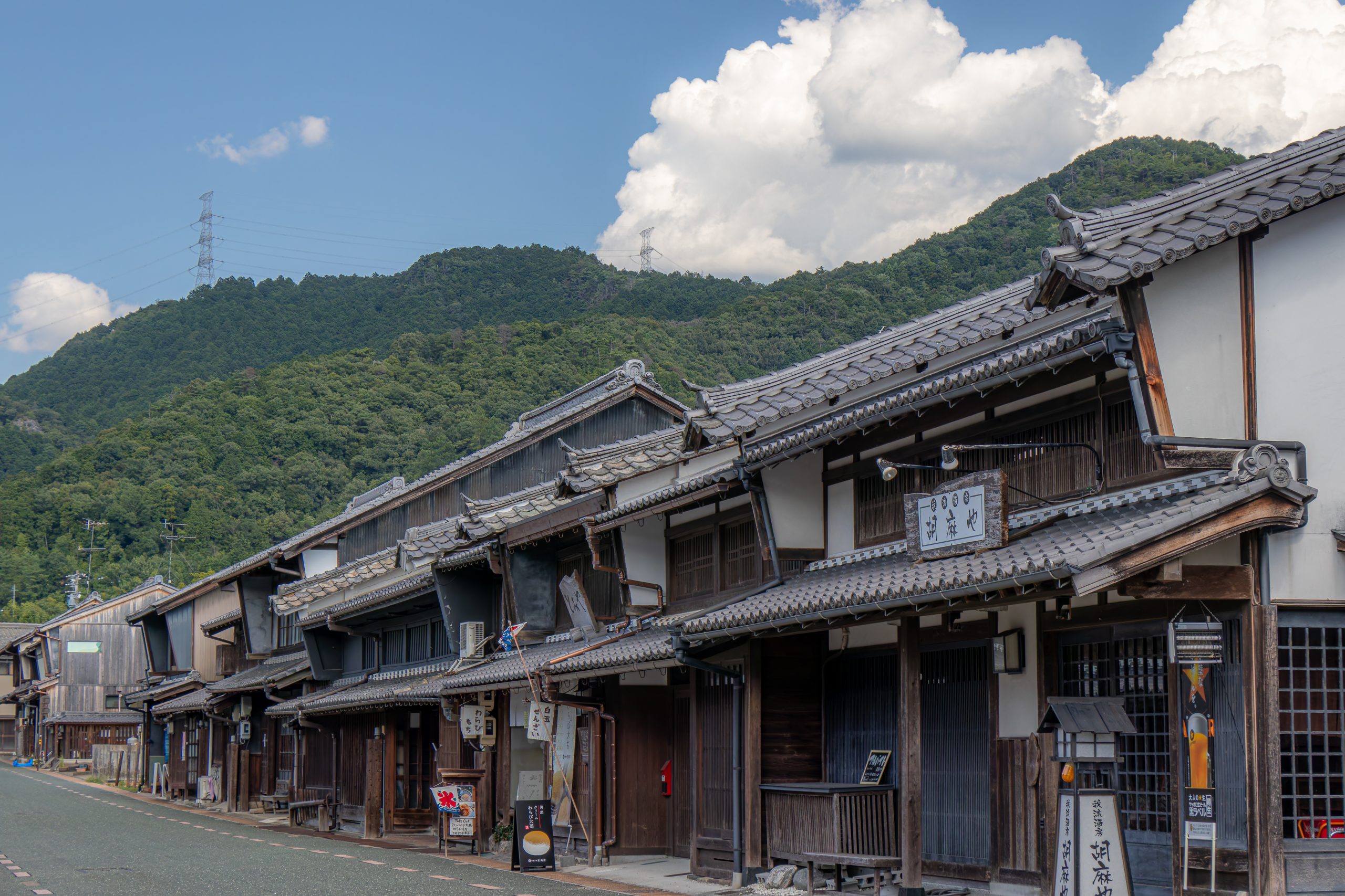 うだつの上がる町並み
