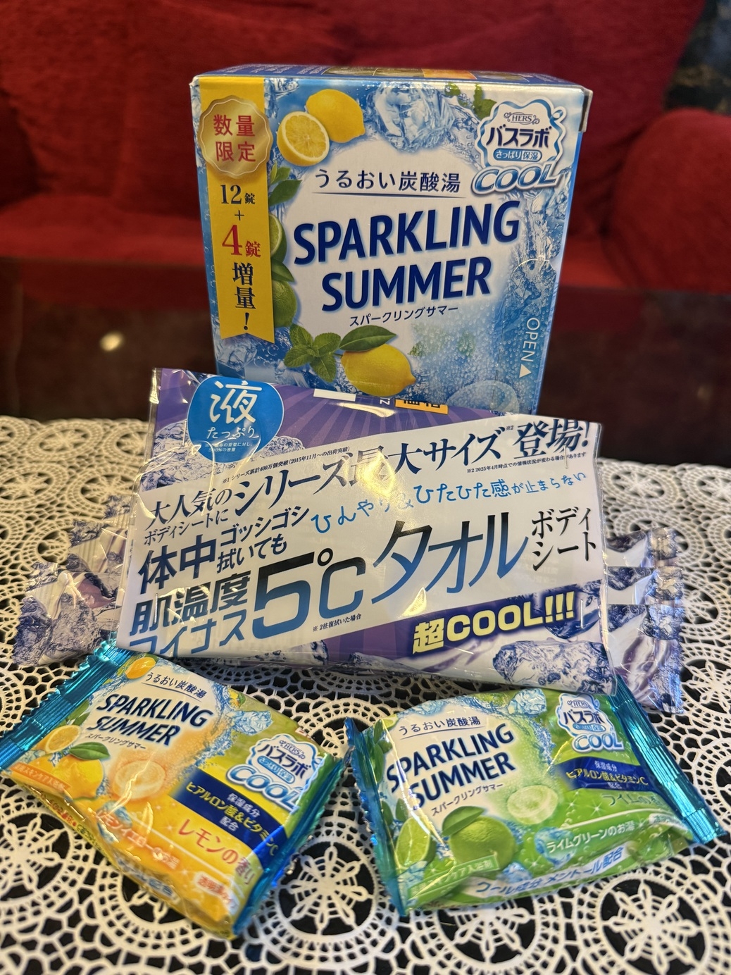 涼しさに包まれる「爽冷」プラン　　爽冷アメニティー　サービスウォーター付き