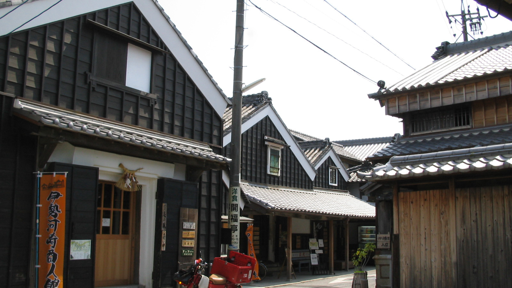 河崎の町並み（伊勢市駅より徒歩約15分）