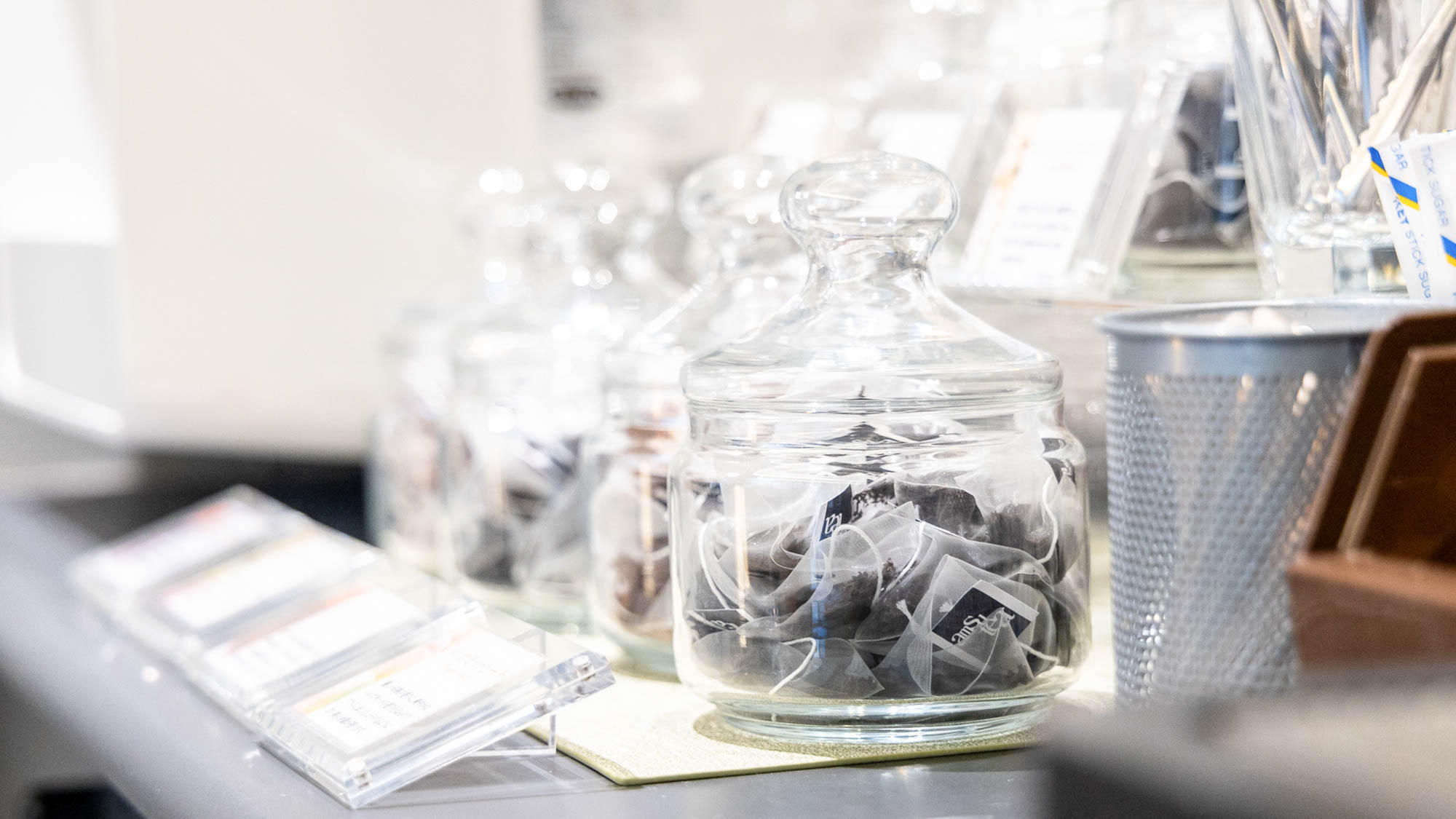 【ライブラリーカフェ】フリードリンク　紅茶