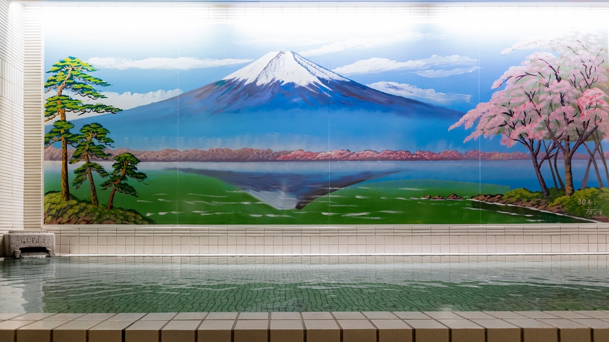 【大浴場】「登別」「洞爺」「北湯沢」の名湯を月替わりでお楽しみ頂けます。