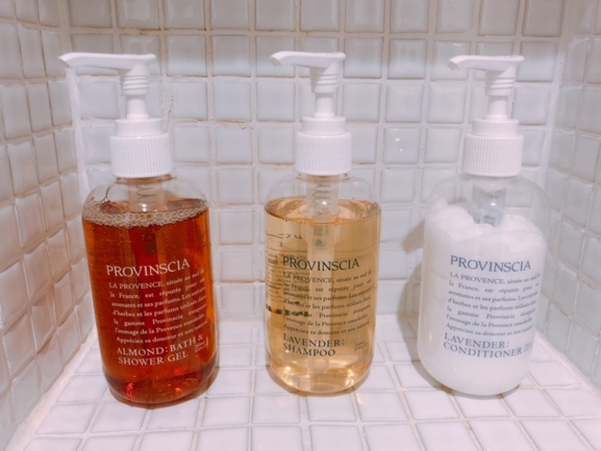 Provinscia Shower Gel/Shampoo/Conditioner