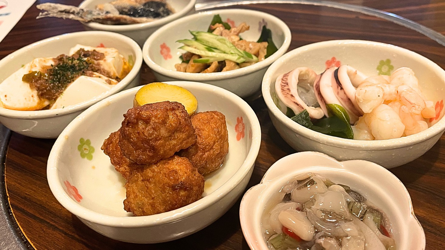 ◆選べる200円小鉢例(ファミリー居酒屋「菰野茶屋」)