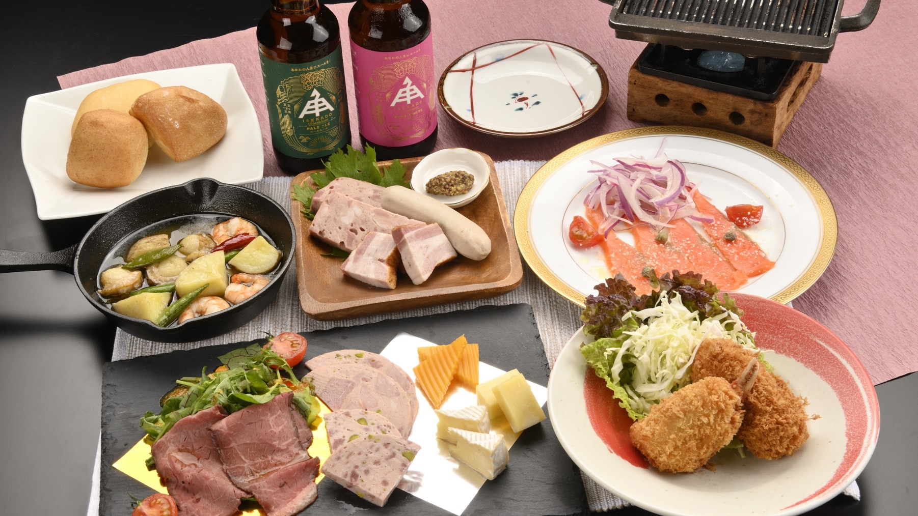 ★金賞プラン★世界が認めた伊勢角屋麦酒ビール＆菰野角屋ハムと特別コラボ！金賞ビール1本付【夕朝食付】