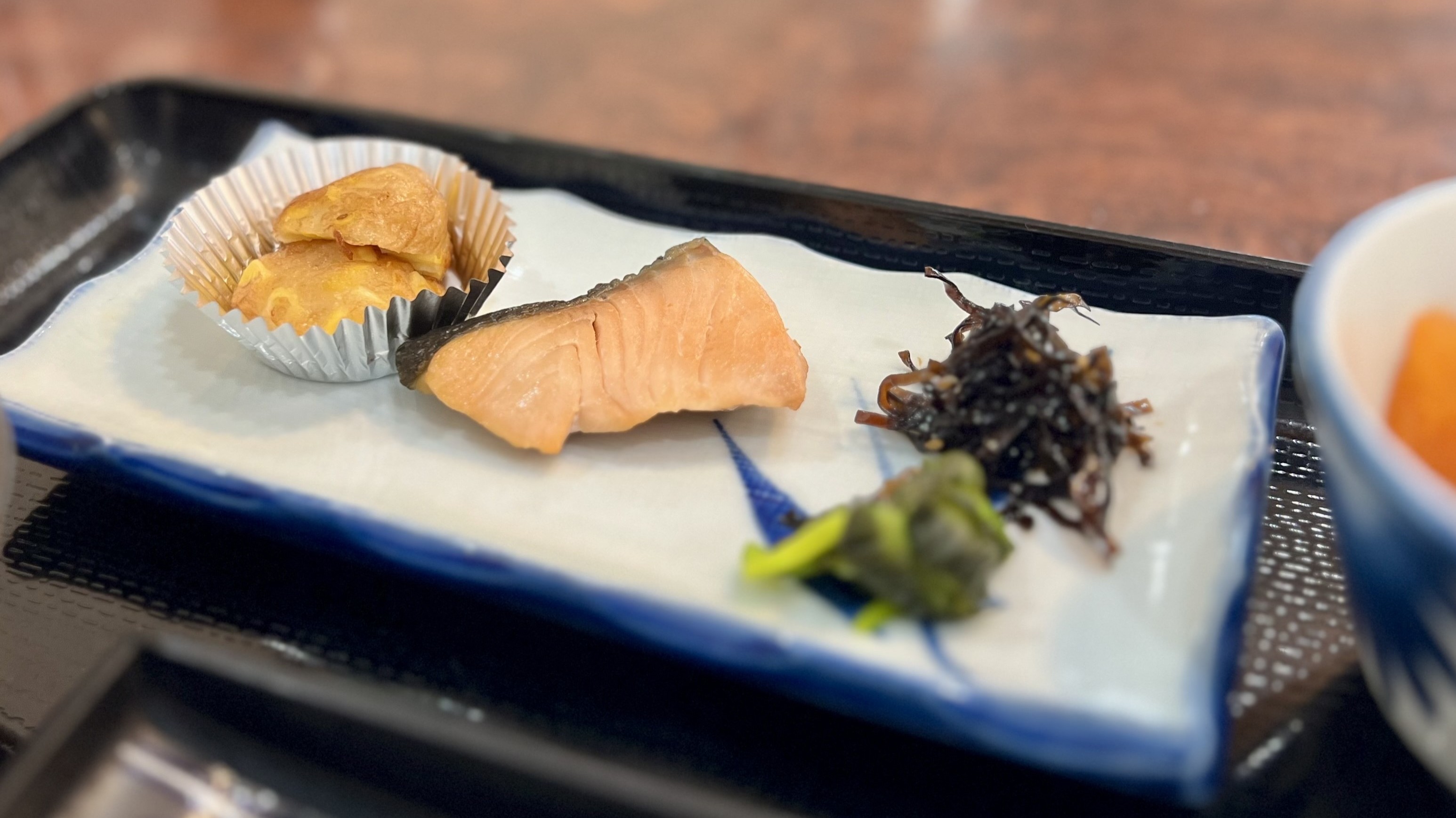 【朝食　メニュー一例】おかずは季節・仕入れによって変動します