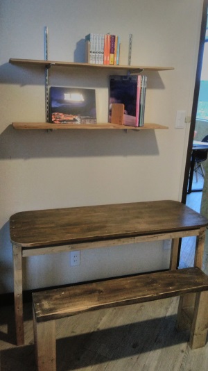 ハンドメイドテーブル・椅子