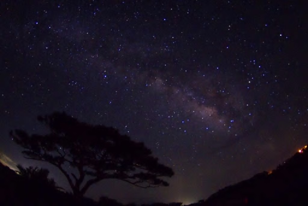 星がいっぱい小浜島の夜