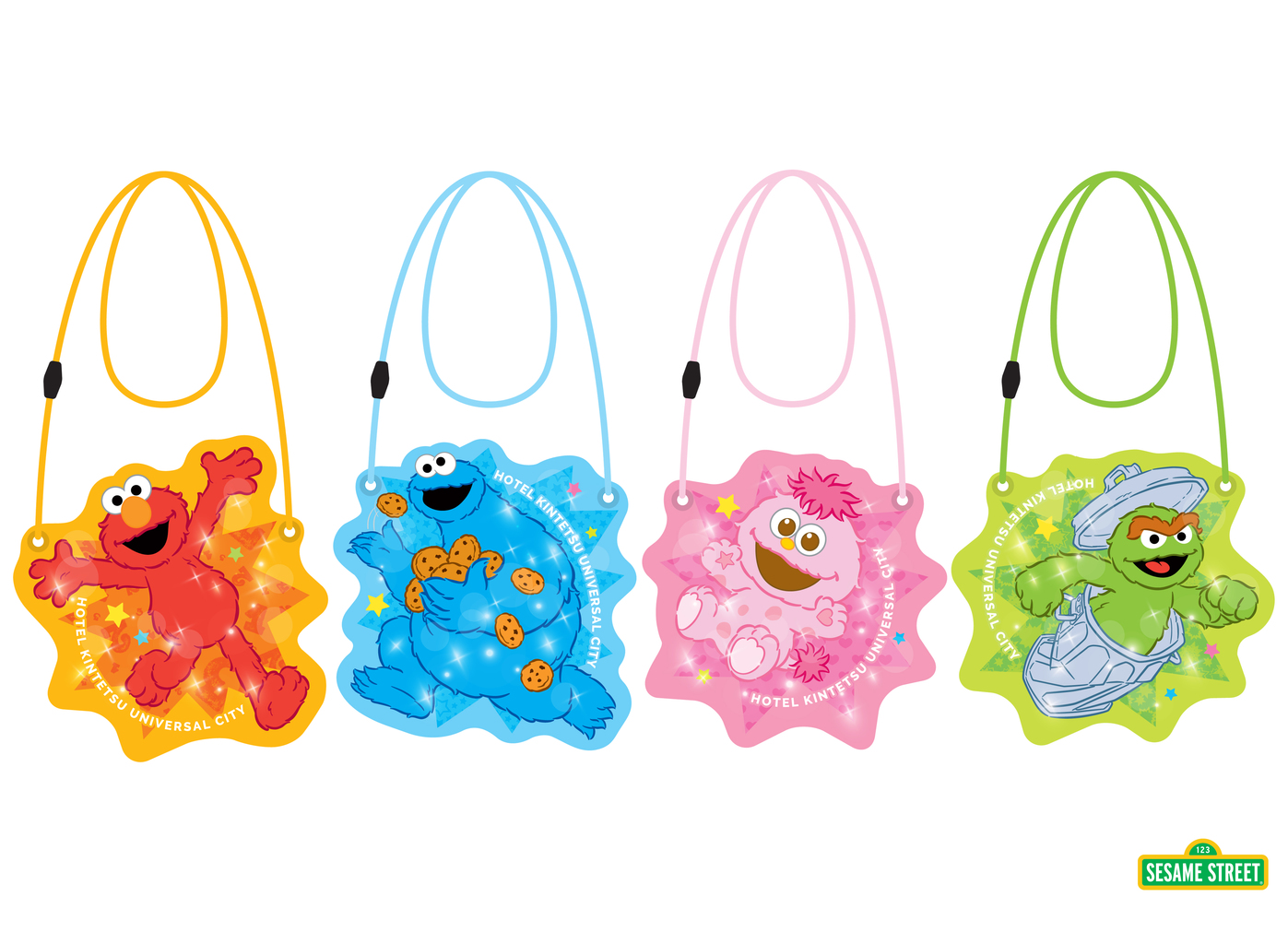 セサミストリートTMの「オリジナル・パスホルダー」