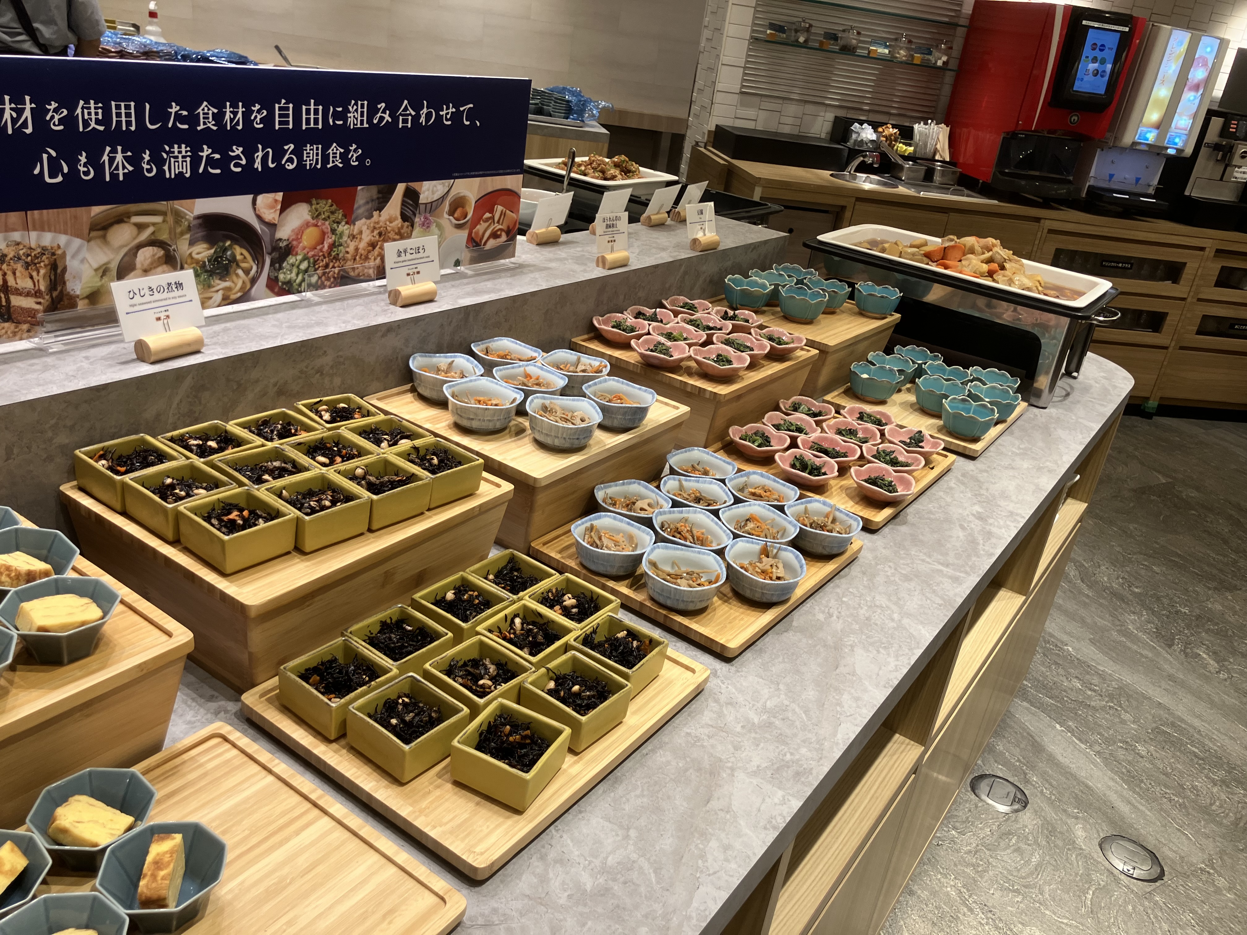 【大戸屋ごはん処】の朝食ビュッフェイメージ