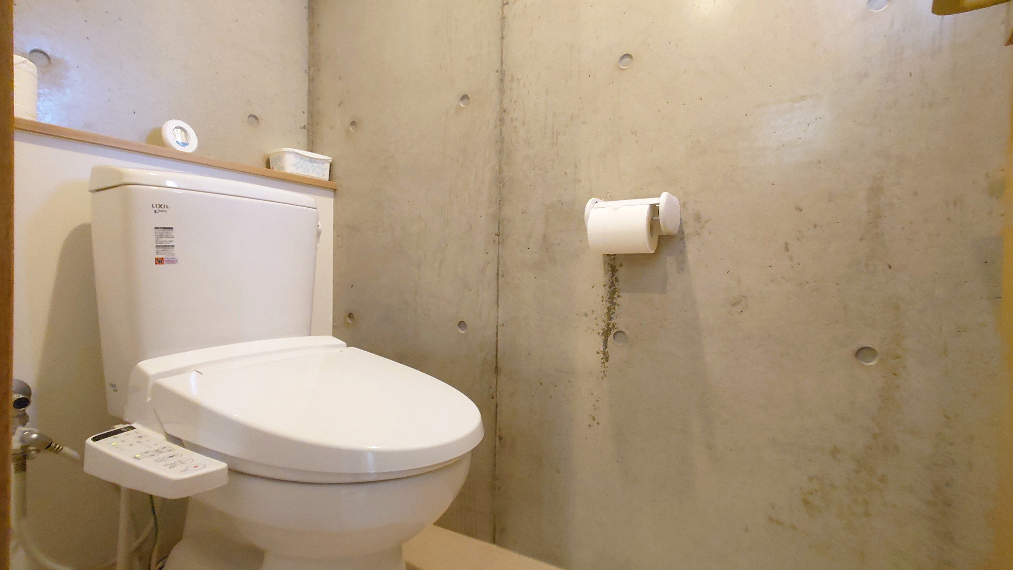 【洗浄機付トイレ】すべてのお部屋にウォシュレットタイプのトイレを設備しております