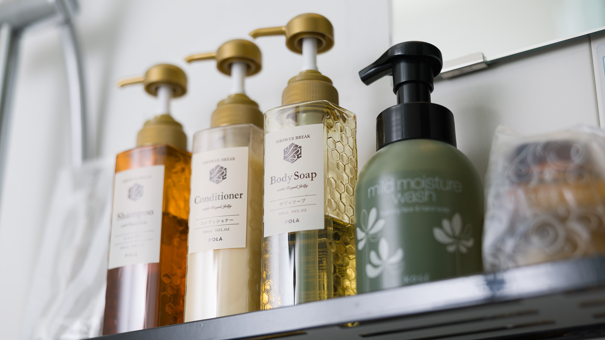 お部屋内のアメニティ(シャンプー等)