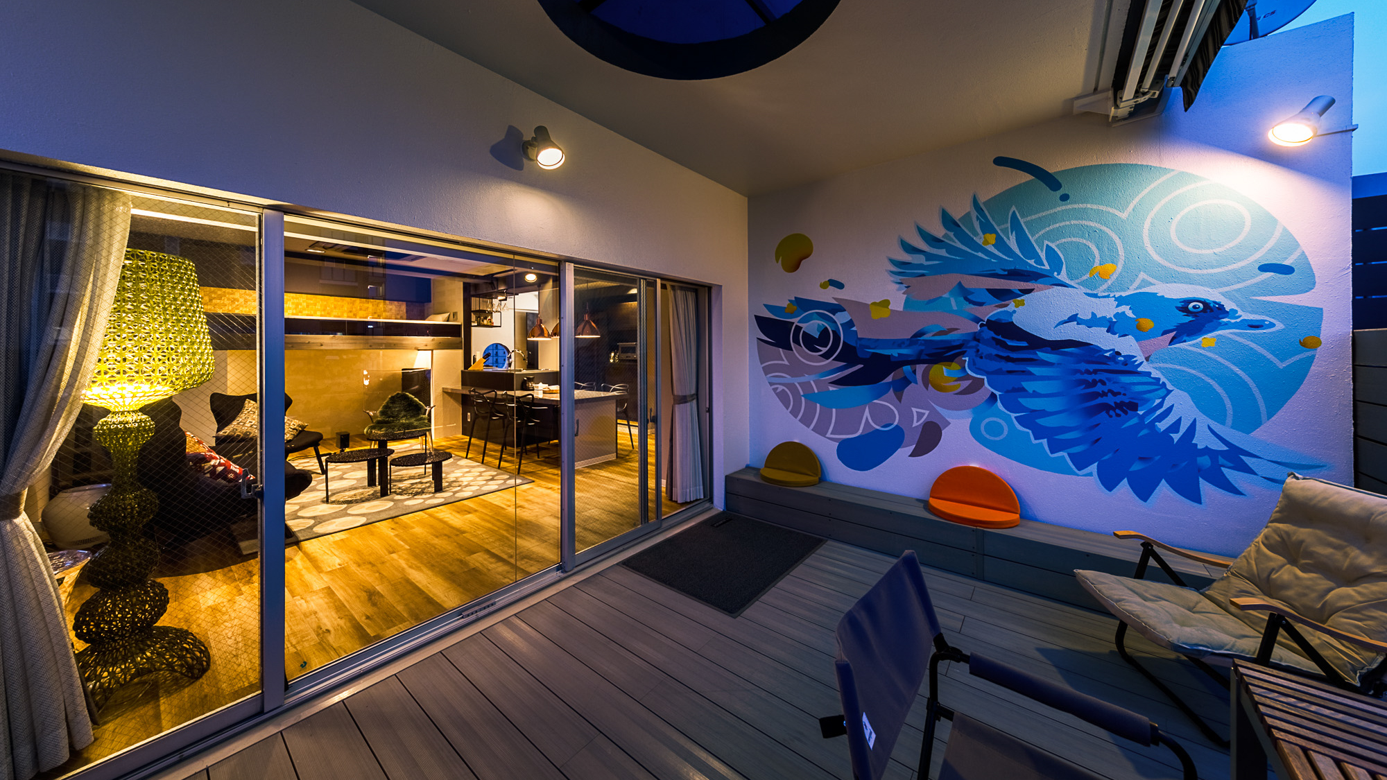 7階ペントハウス　デッキ