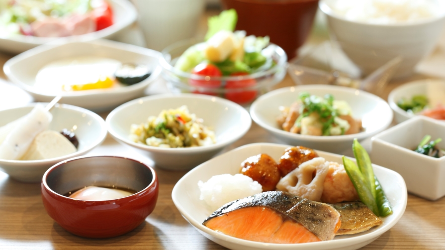 ♦朝食バイキング