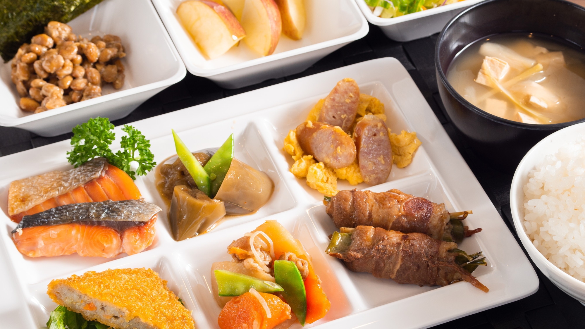 【２泊以上でお得に♪】連泊プラン☆天然温泉＆焼きたてパン朝食ビュッフェ付