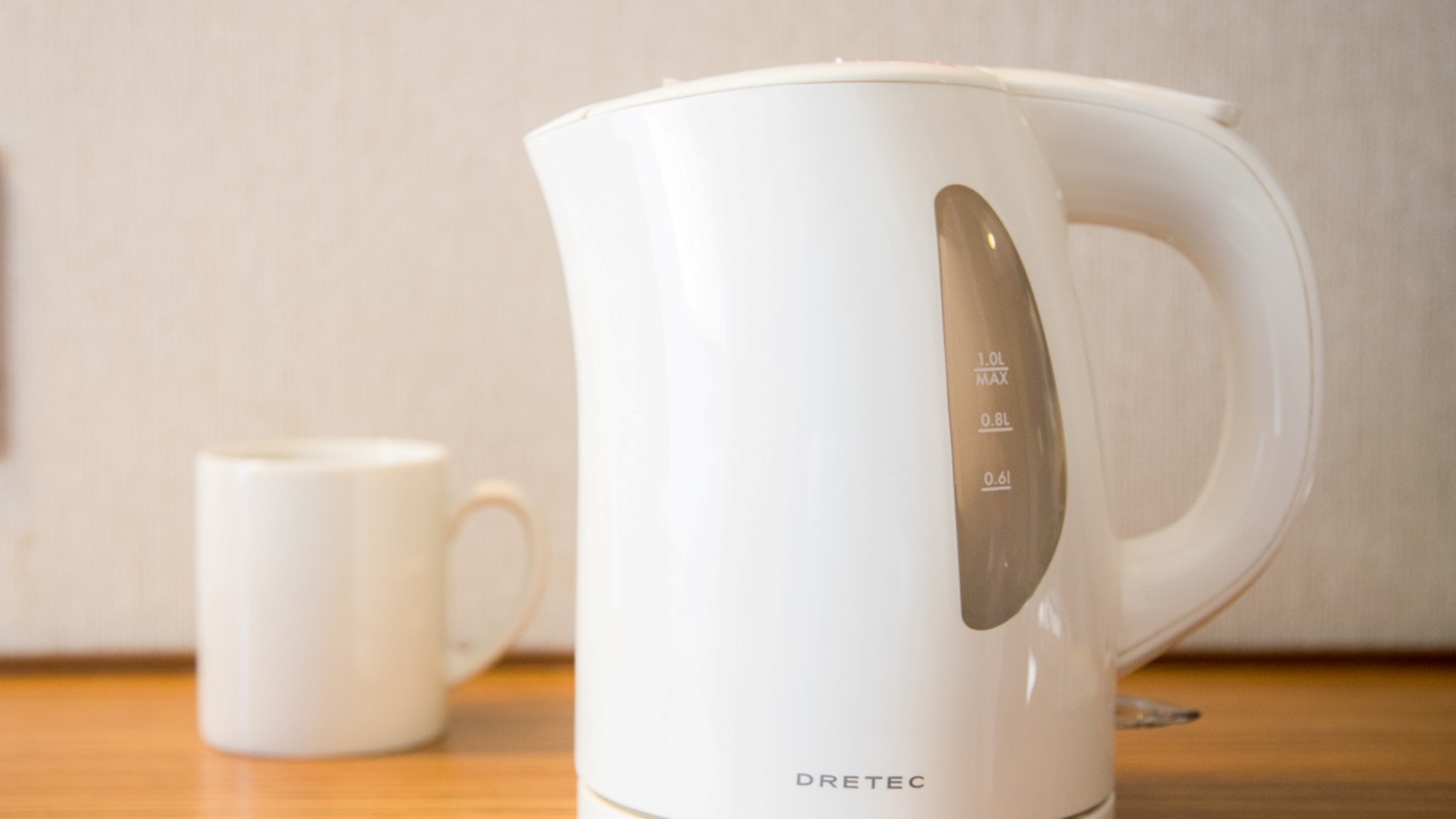 操作も簡単な電気ケトル