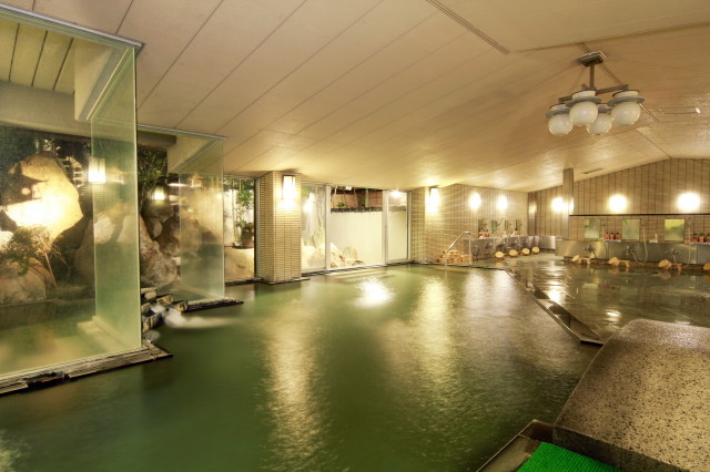 Large communal bath