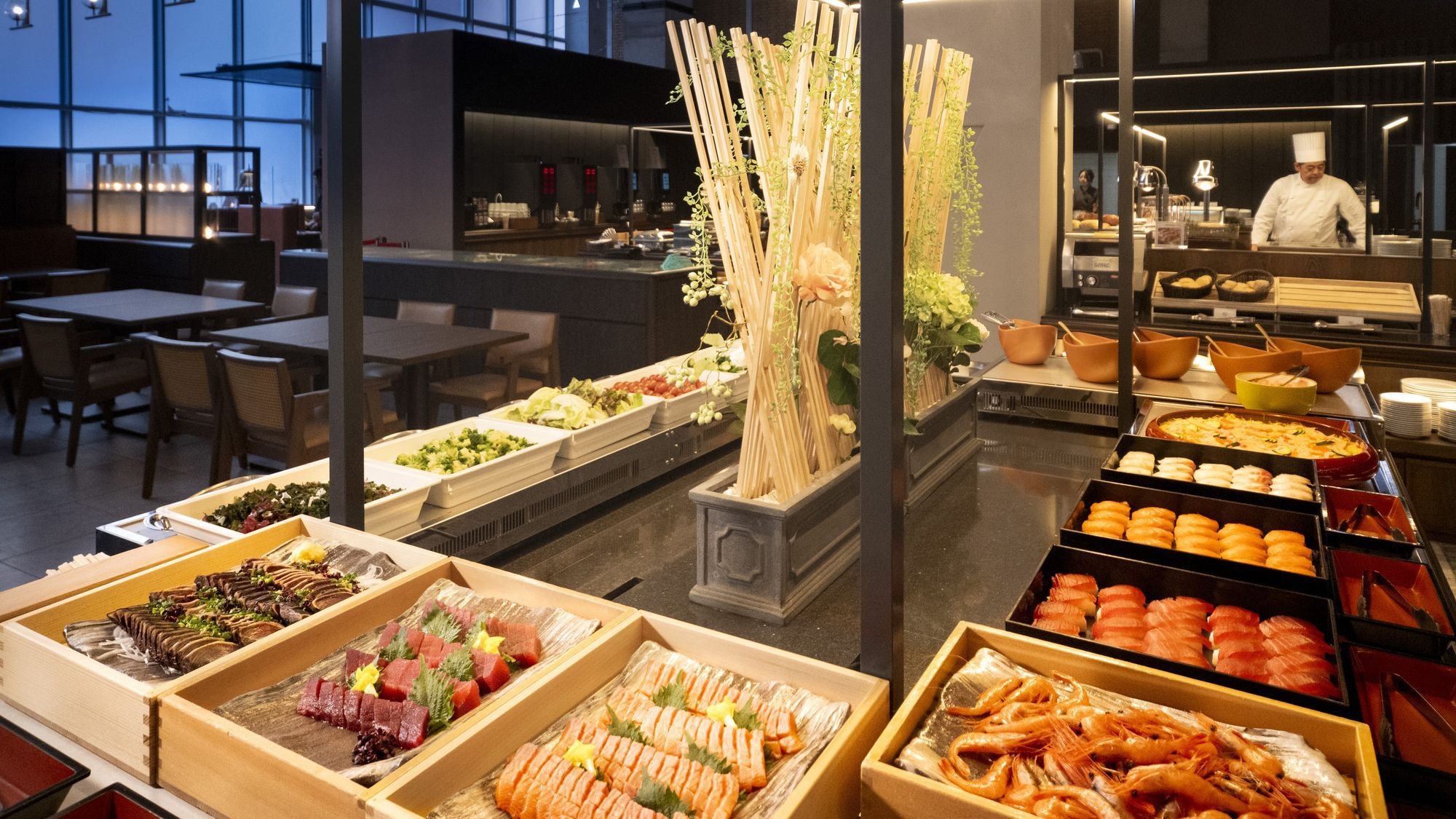 【グルメ飲み放題付ビュッフェプラン】蟹が食べ放題！冬の味覚×豪華蟹フェアを満喫！