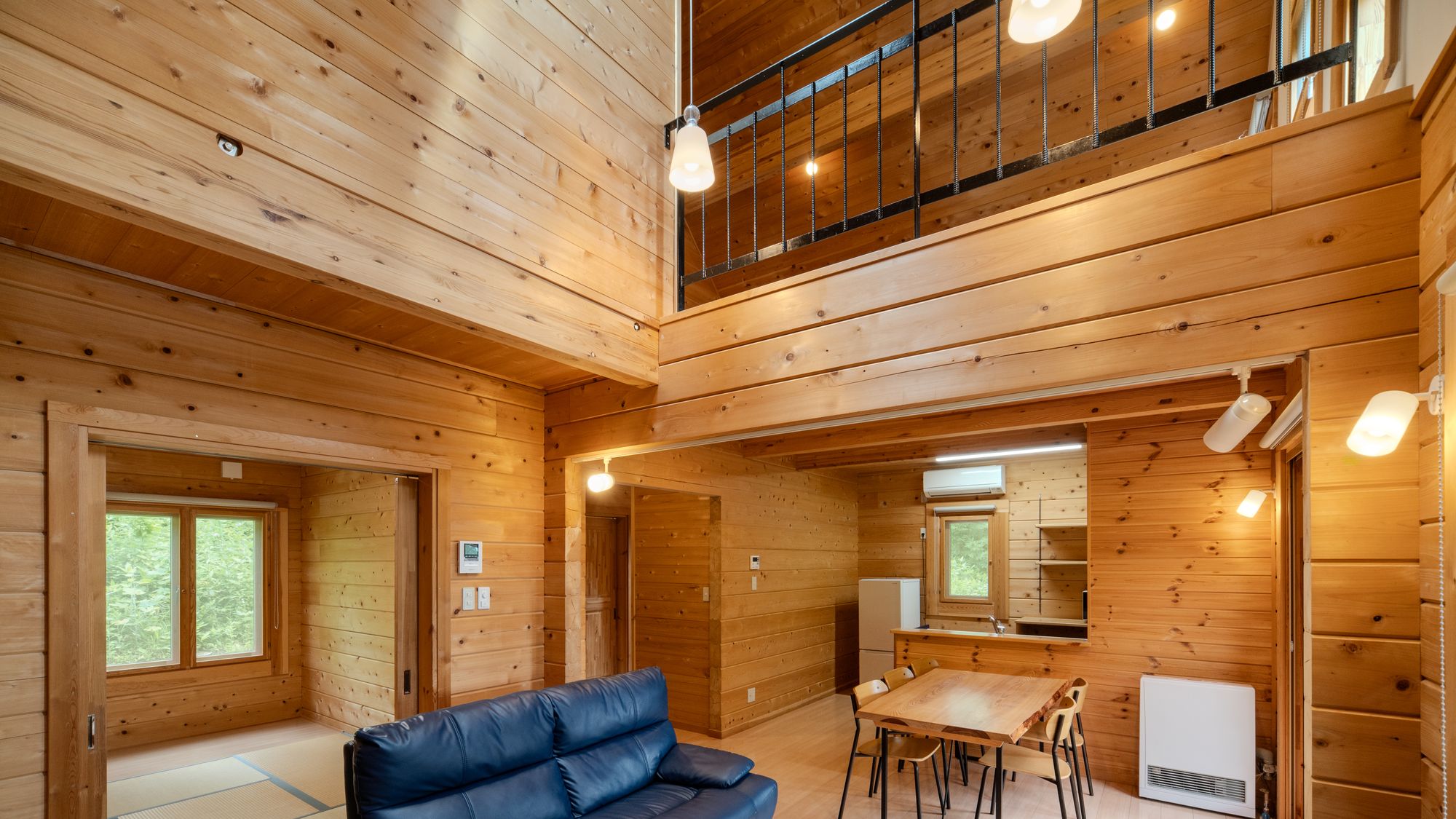 【天然温泉・ドッグラン付】3LDKコテージ（禁煙）