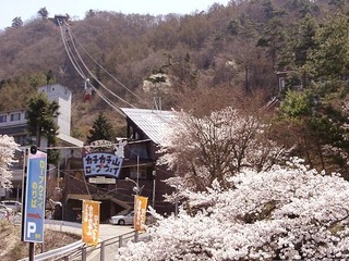 天上山公園カチカチ山ロープウェイ