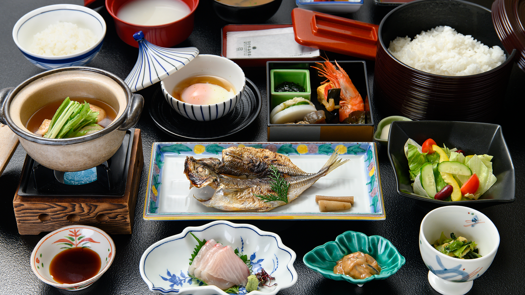 【ご朝食】基本の和定食（一例）