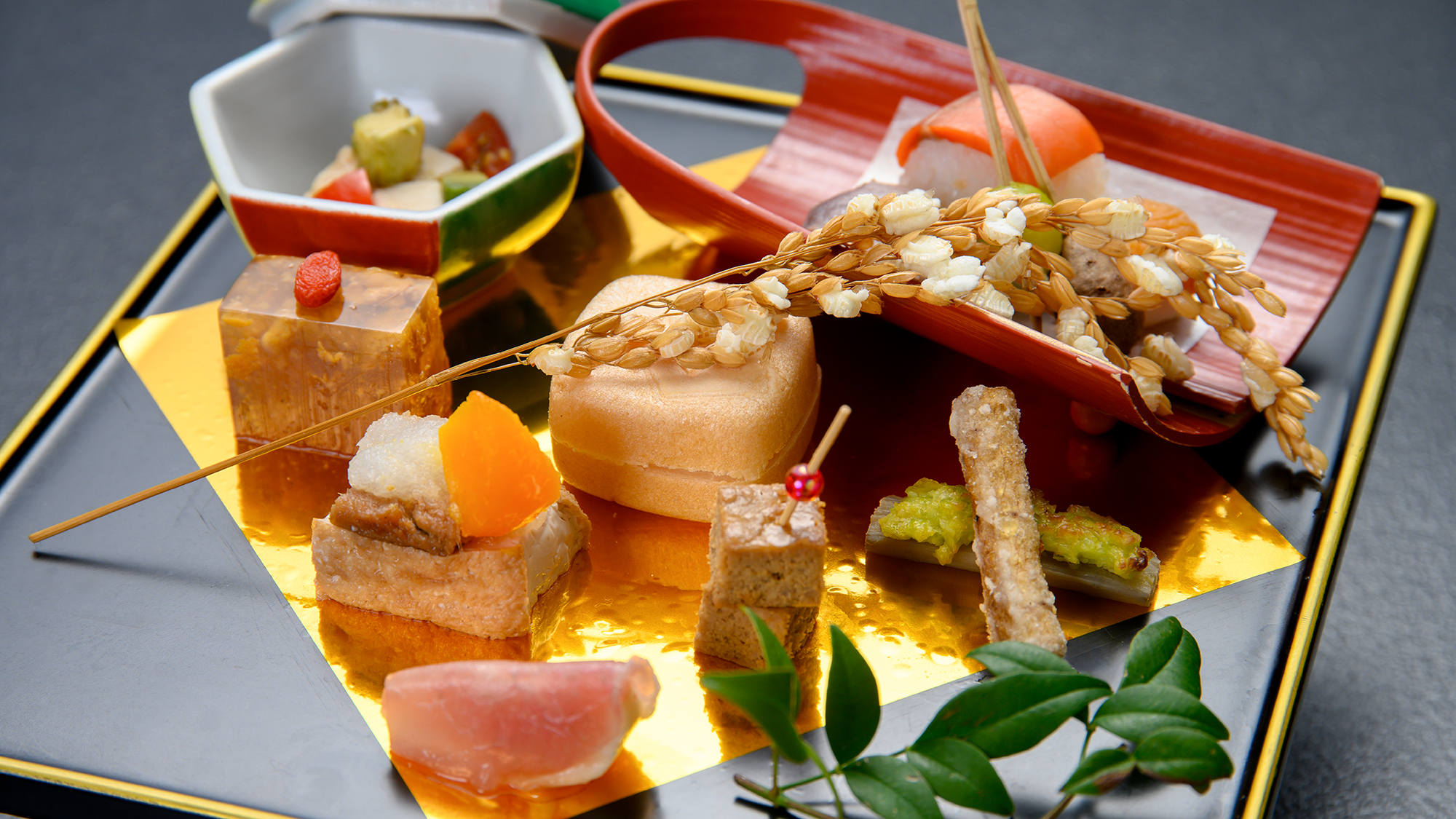 【ご夕食】前菜/お献立は月替わり（一例）