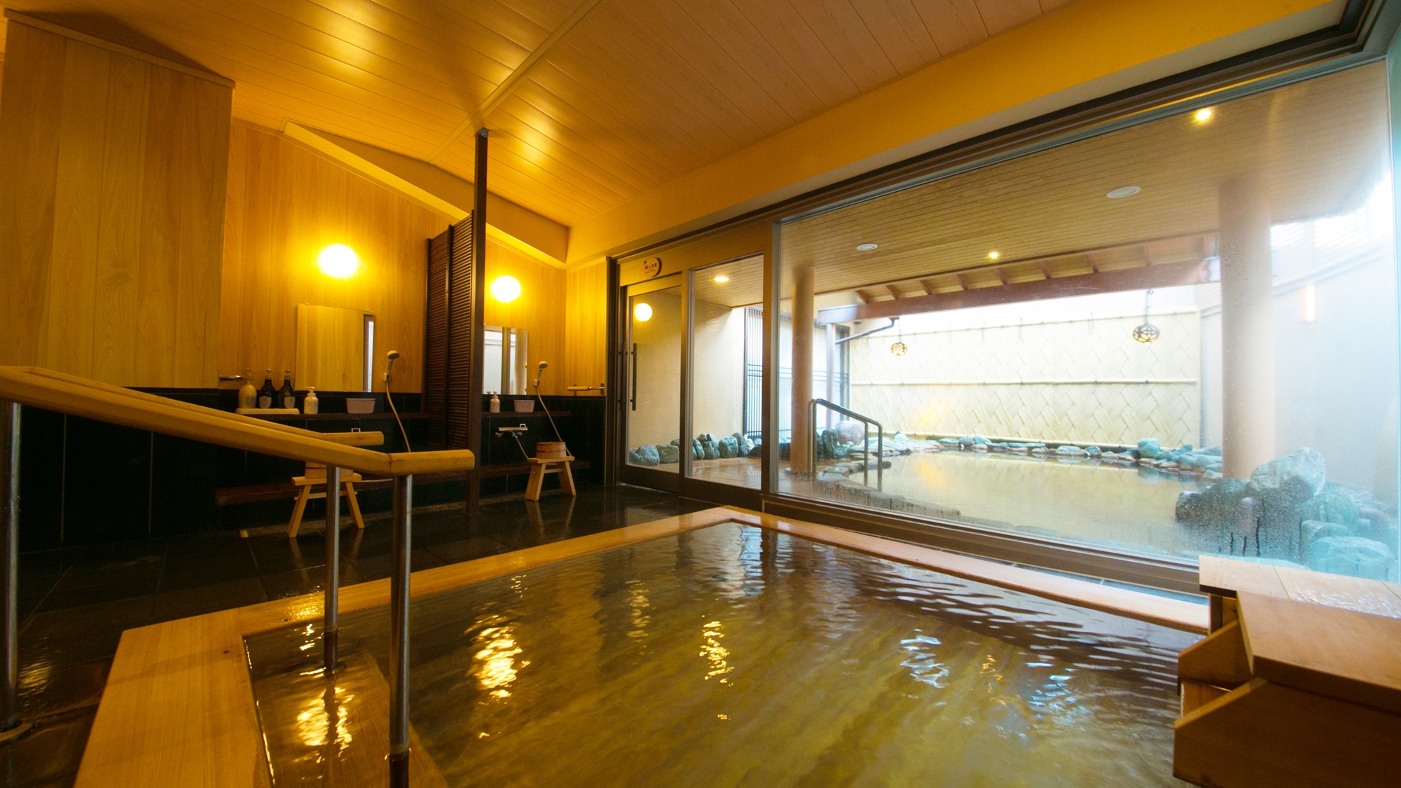 【婦人/大浴場】「清左衛門の湯」源泉は古屋旅館の独占使用です。