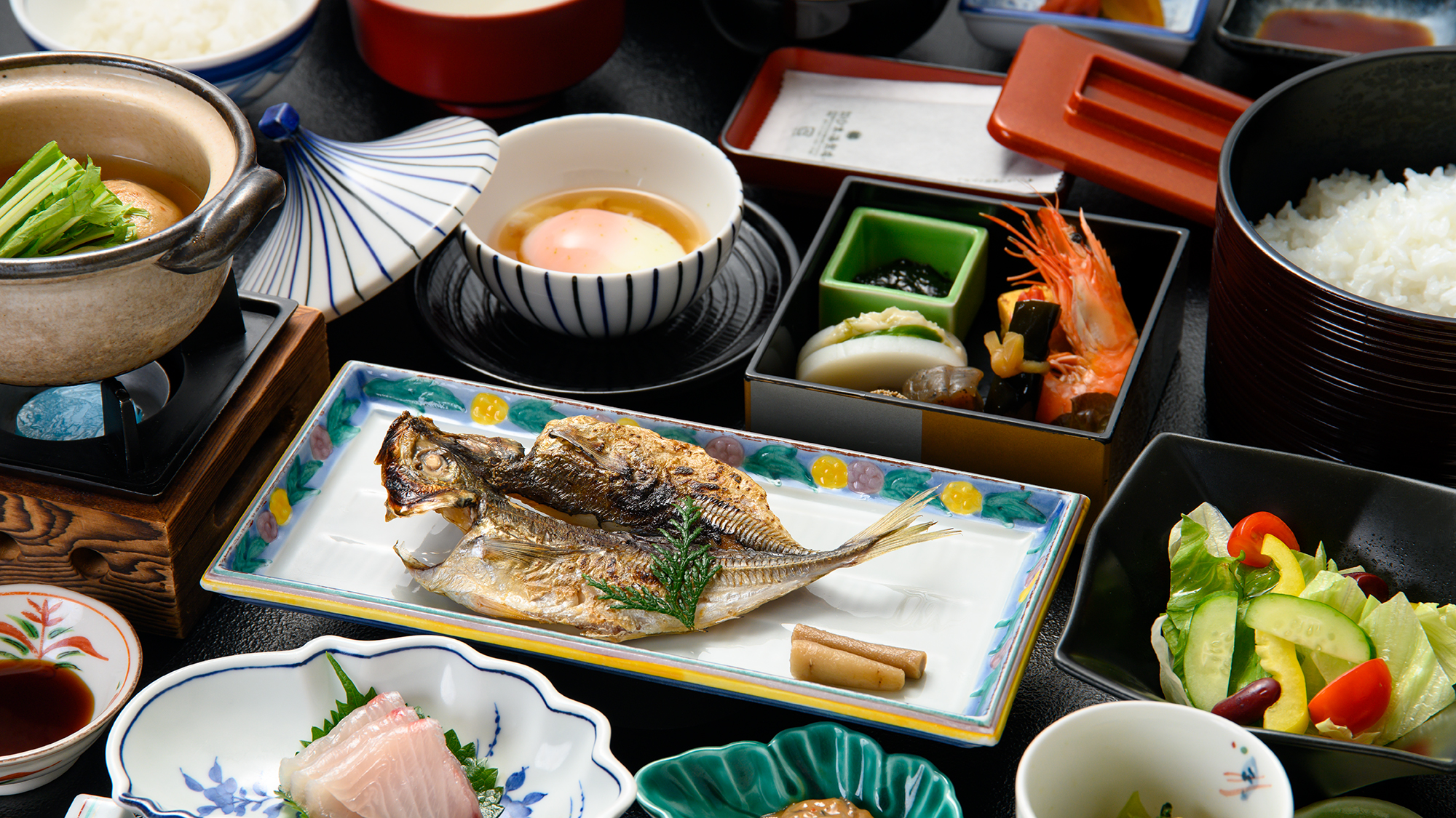 【ご朝食】基本の和定食（一例）