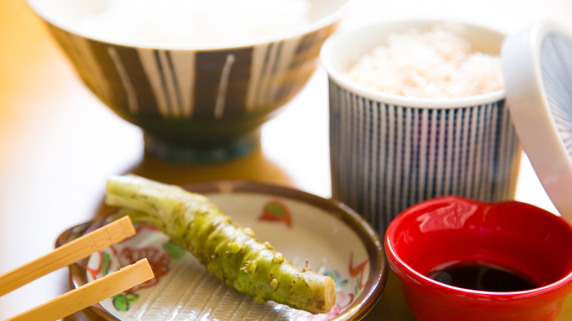 【古屋流　伊豆のわさび丼】