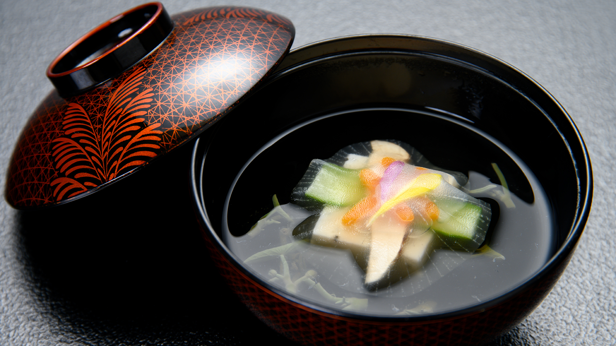 【ご夕食】吸物/お献立は月替わり（一例）