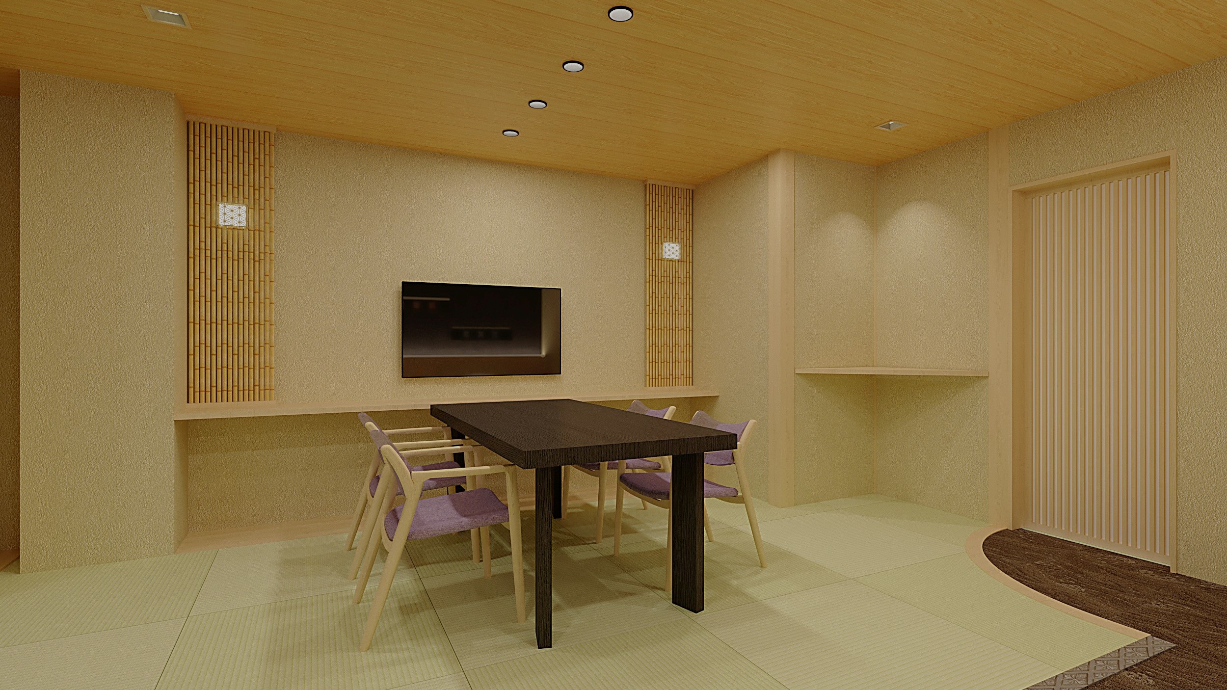 J【本館/68平米】ベッドタイプ和室＋源泉露天風呂付き（イメージ画像です）