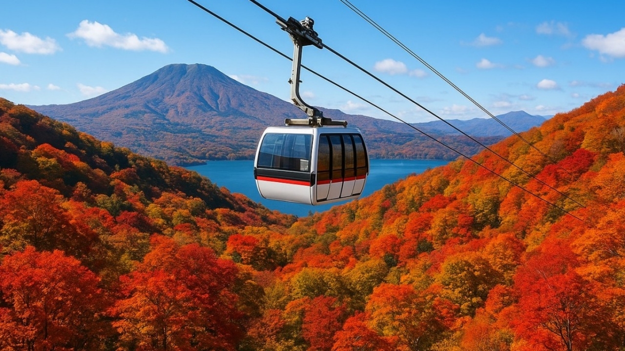 〜標高1390ｍ秋旅〜グランデコロープウェイ乗車券＆落葉クラフト付＜夕朝食ビュッフェ・ラウンジ付＞