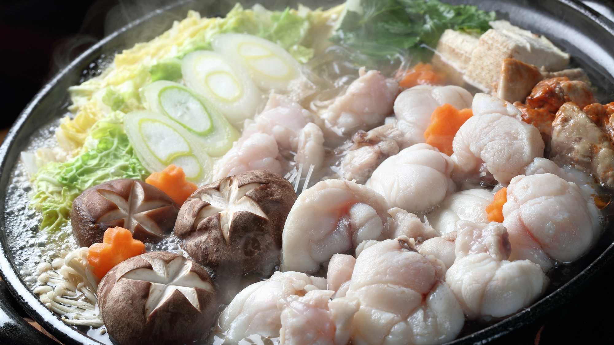 【秋・鮟鱇(あんこう)】福島県常磐沖から水揚げされる高級魚／鍋の定番あんこう鍋付き＜夕朝食付＞