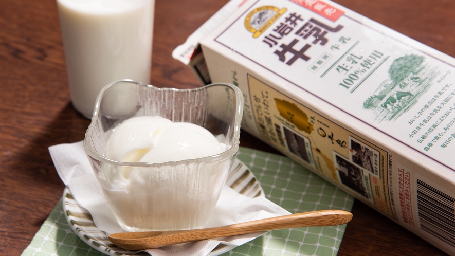 *朝食一例／小岩井牛乳を使用！コクと甘みがあり、後味はスッキリ♪