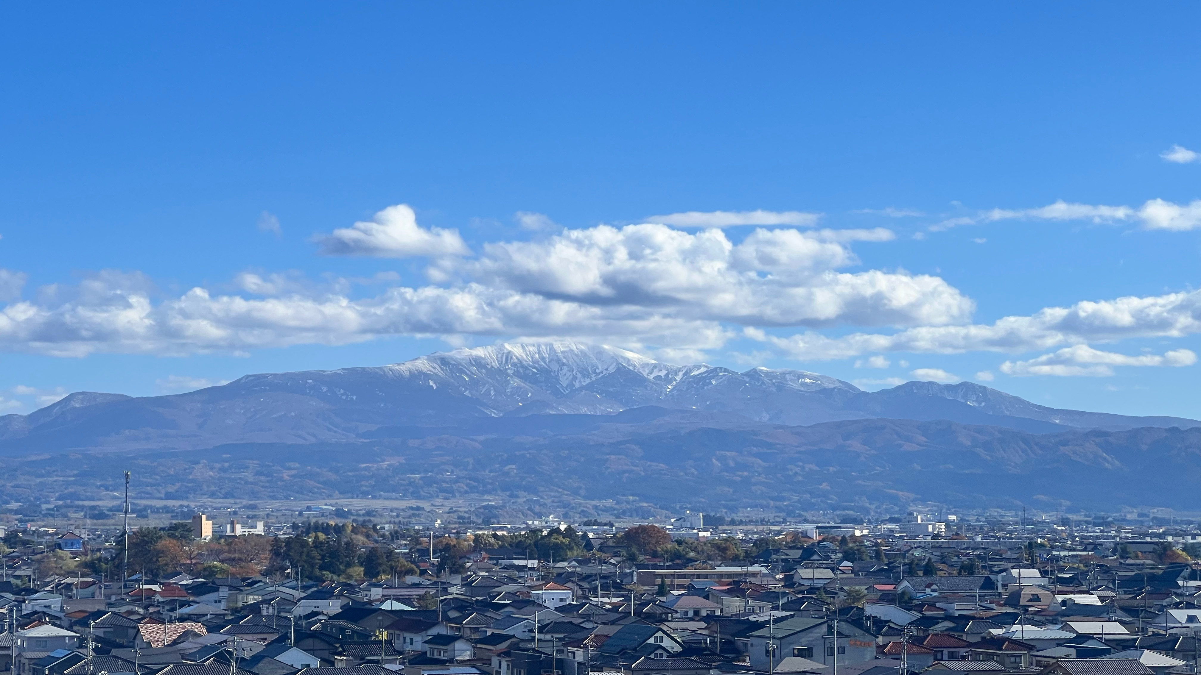 8階からの月山