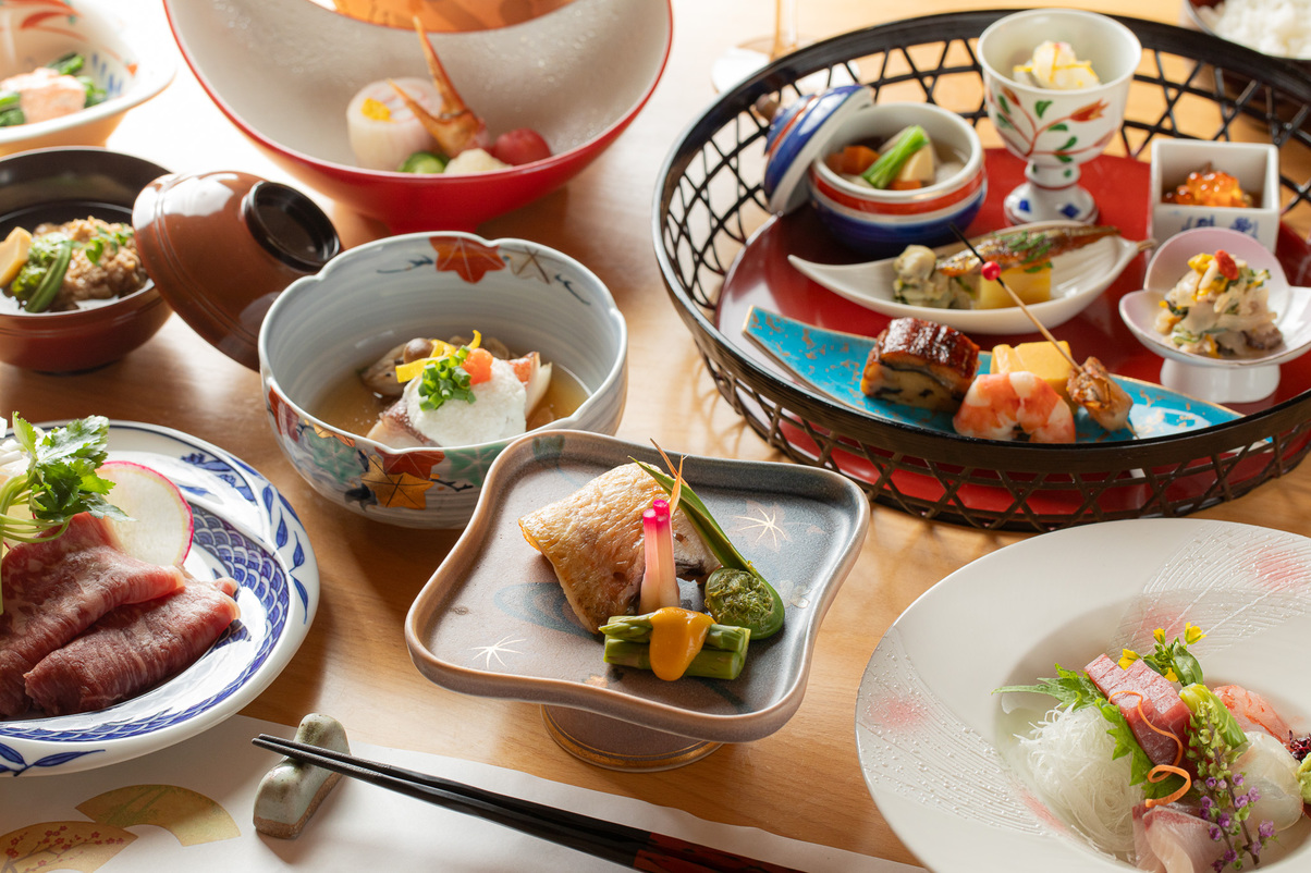 にいがた和牛＆旬の厳選魚介会席・新潟美食堪能プラン　楼の膳【部屋食】