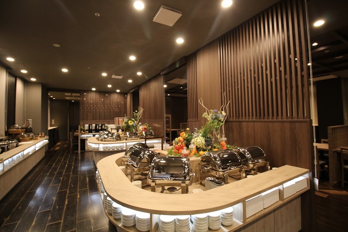 ■ホテルルートイン仙台東のレストラン「和み」■朝食・夕食をお召し上がりいただけます。
