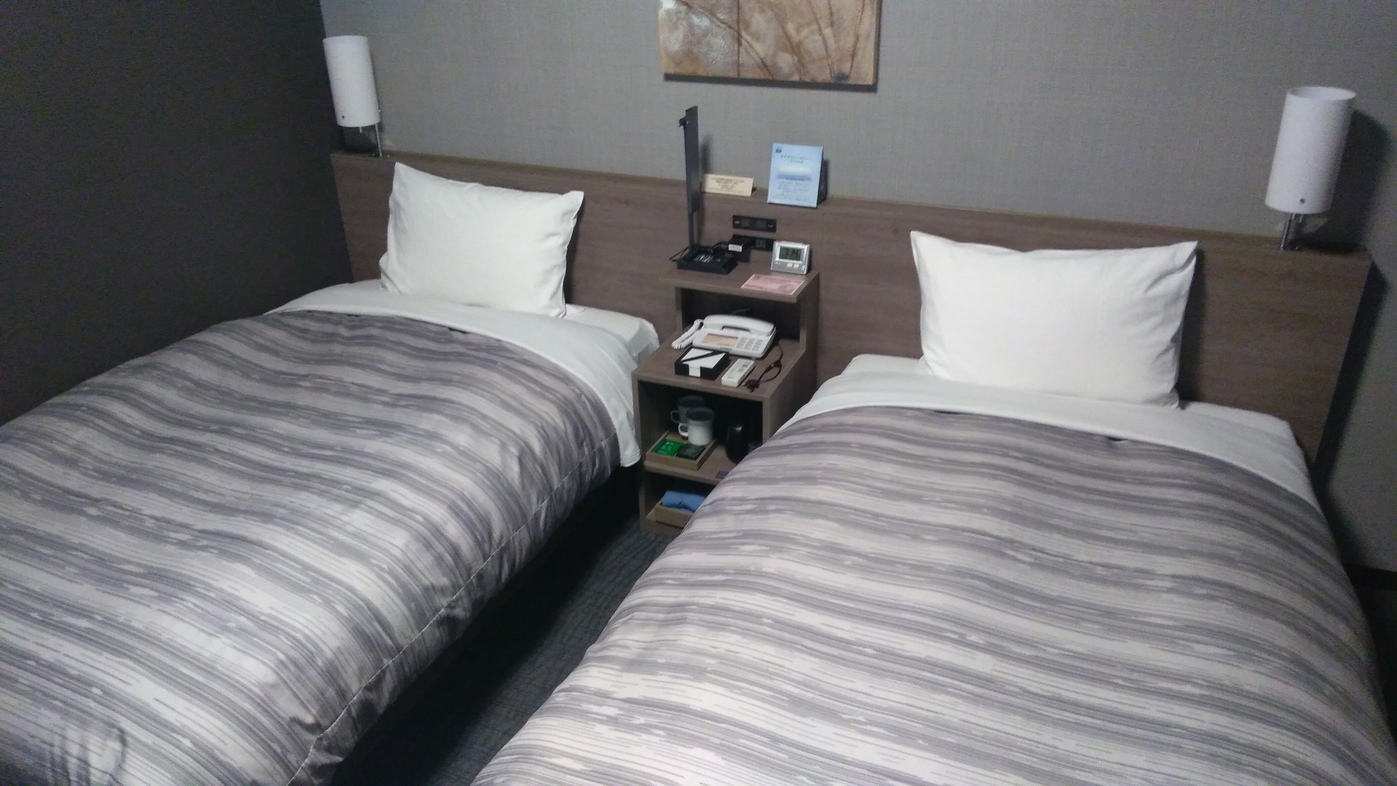 コンフォートツインルーム~ベッドサイズ1,100×1,950~