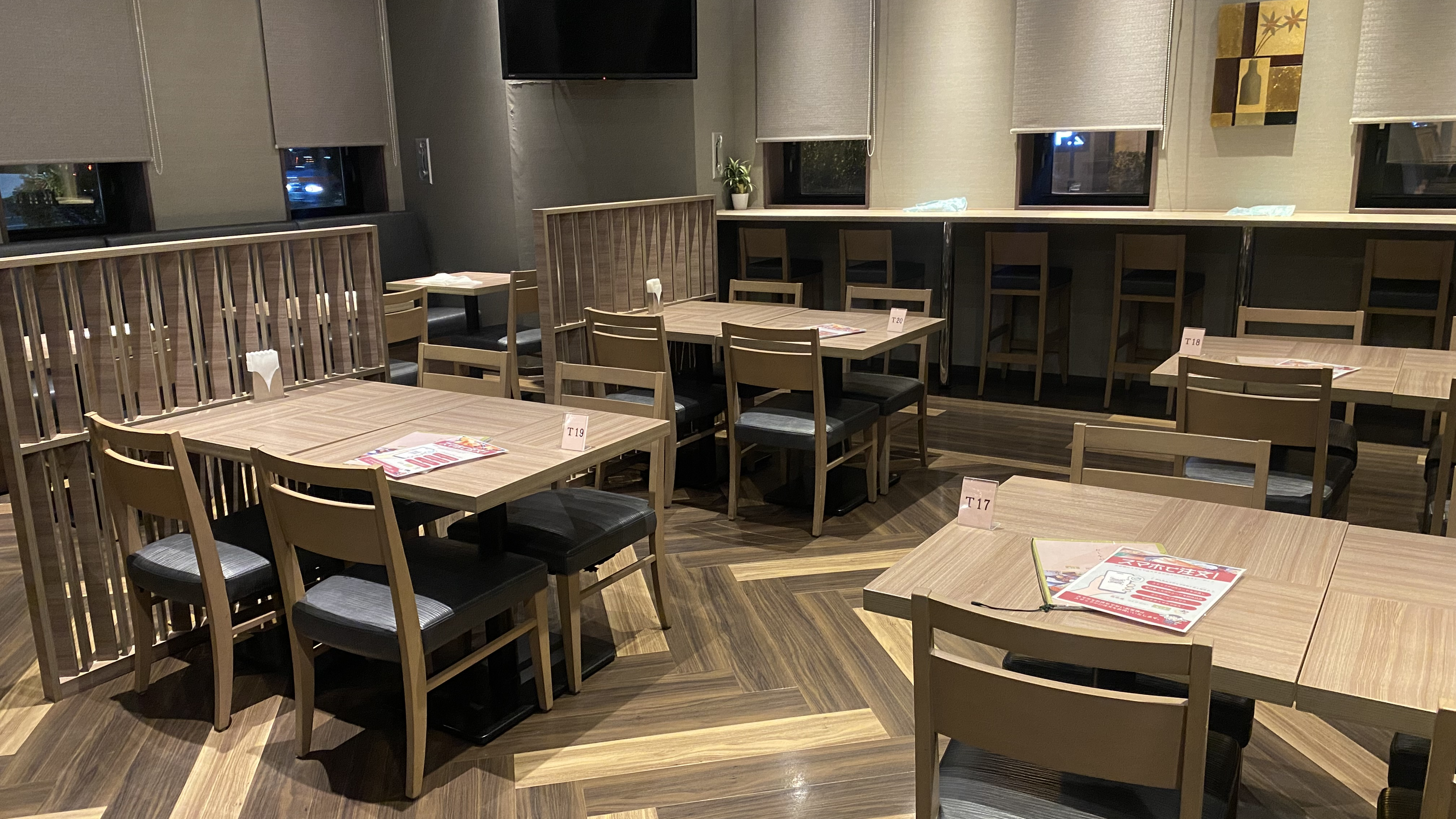 レストラン店内