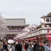 仲見世通り－下町の情緒あふれる風景－