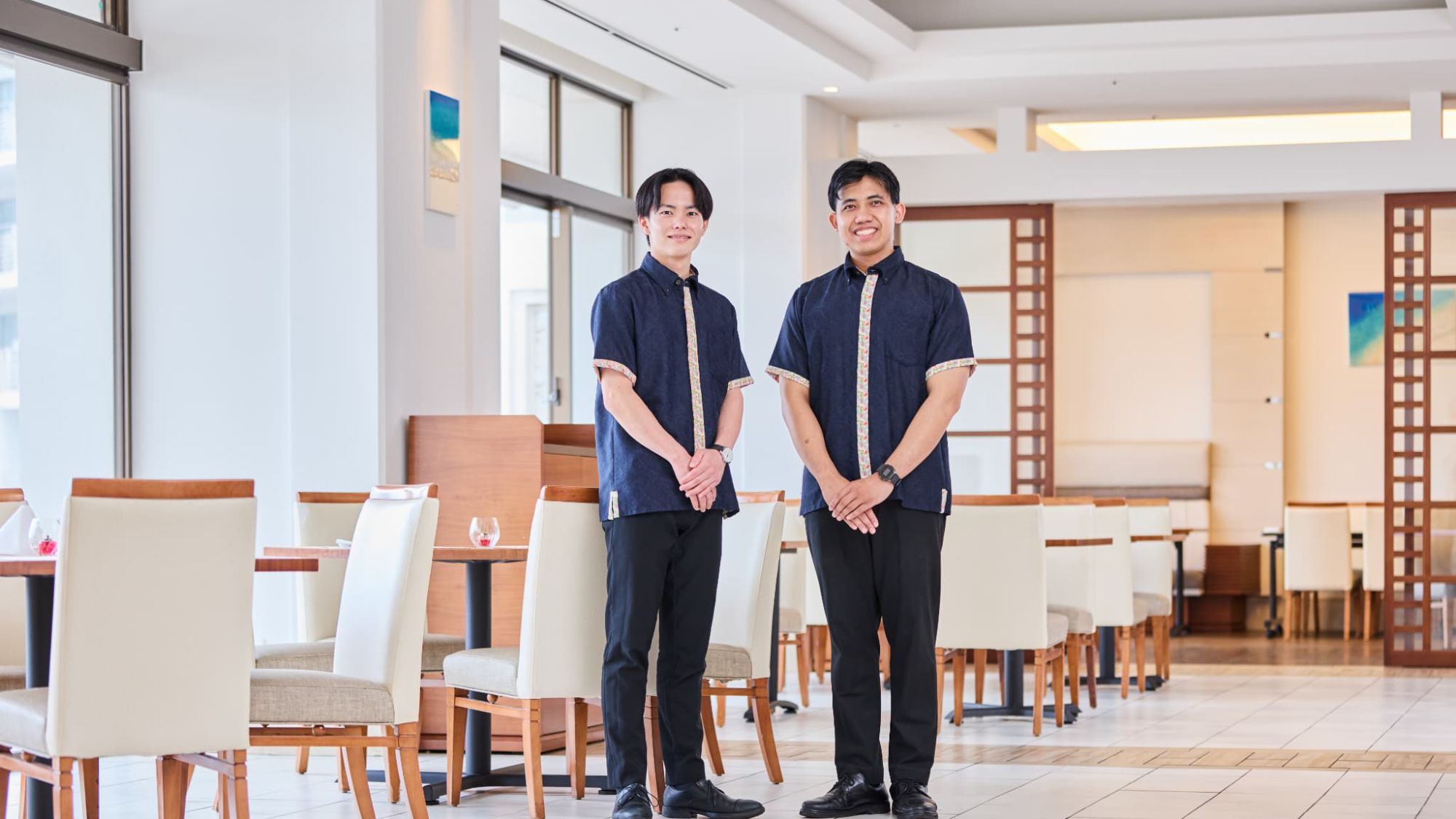 【やんばるビストロ　ルアナ／2階】こだわりのお料理をお楽しみいただけます。