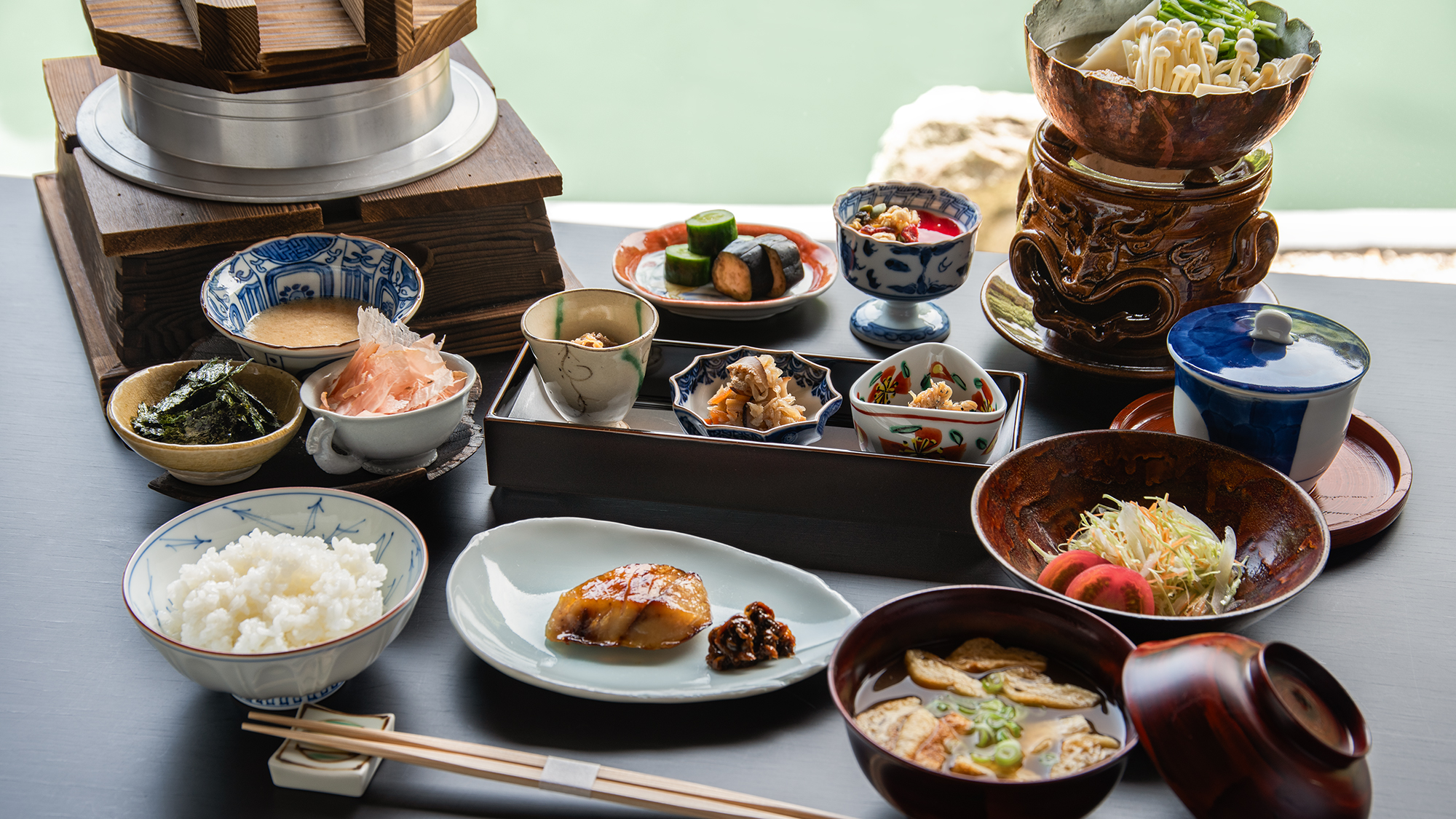 *【ご朝食一例】