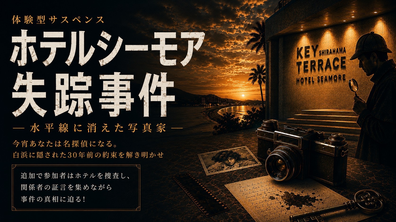 【マーダーミステリー】ホテルシーモア失踪事件