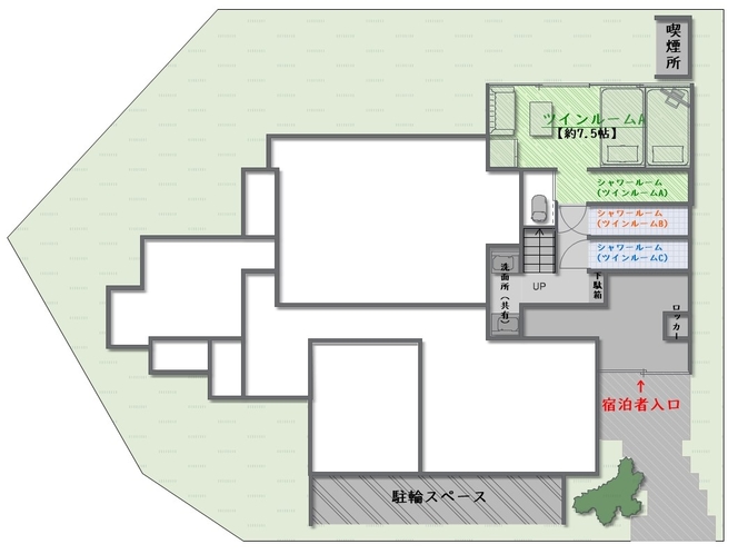 フロアマップ（1階）