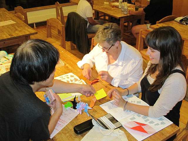 Origami classroom